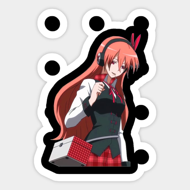 Chelsea Akame Ga Kill Sticker by eldridgejacqueline